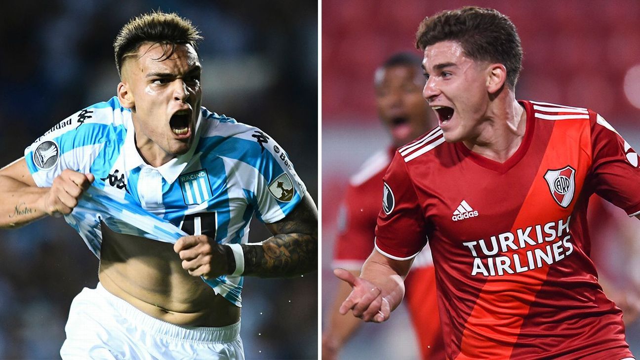 Julián y Lautaro, de la Libertadores a la Champions - ESPN