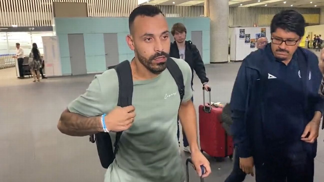 Moisés Vieira llegó a México para cerrar traspaso con Cruz Azul - ESPN