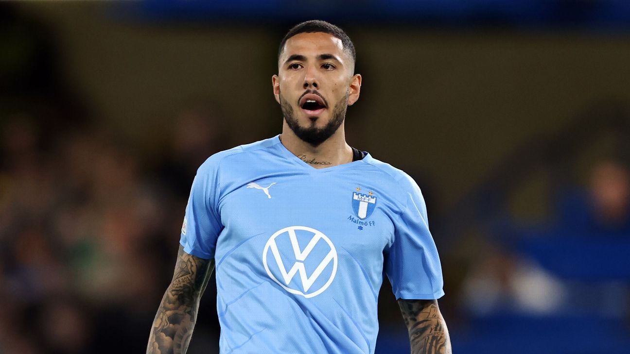 Malmo y Sergio Peña enfrentan al Sparta Praga por los playoffs de la Champions League - ESPN