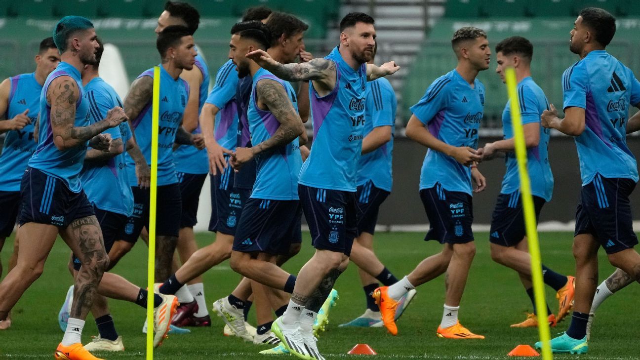 La Selección Argentina se reúne el lunes para el inicio de las Eliminatorias - ESPN