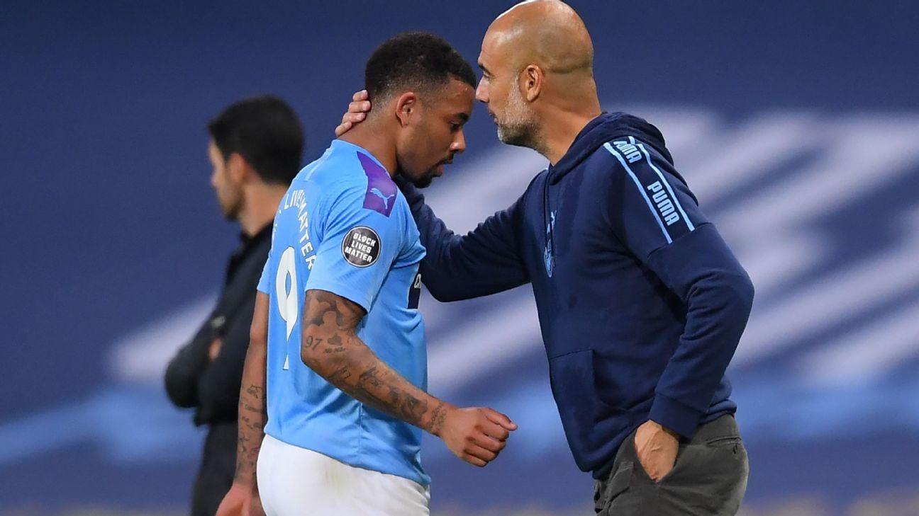 Gabriel Jesús: Elegí dejar Man City después de que Guardiola me hiciera llorar - ESPN