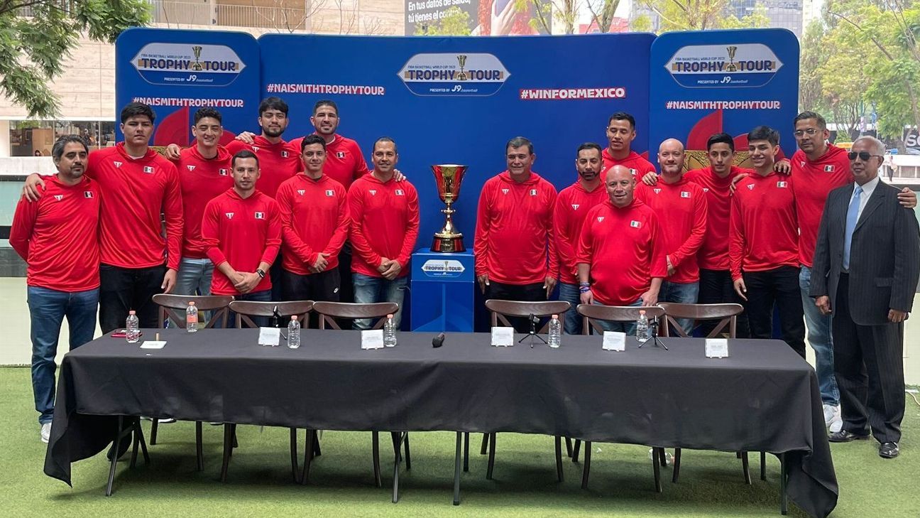 Selección Mexicana de Basquetbol tendrá gira antes de la Copa del Mundo - ESPN