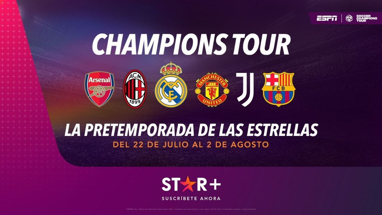 Cómo ver el Champions Tour, con los grandes de Europa - ESPN