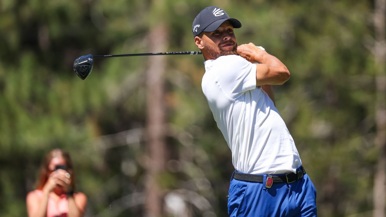 Stephen Curry lidera torneo de golf de celebridades - ESPN