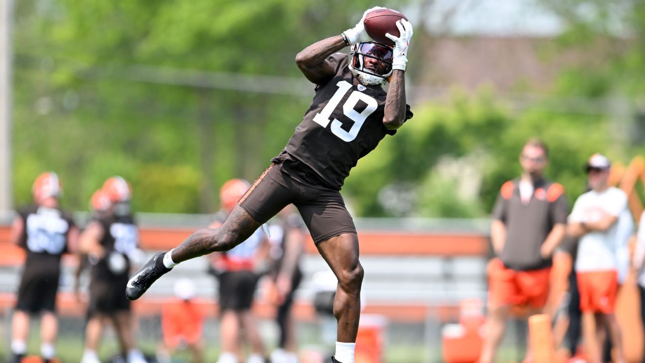 Marquise Goodwin, baja indefinida con Browns por coágulos - ESPN