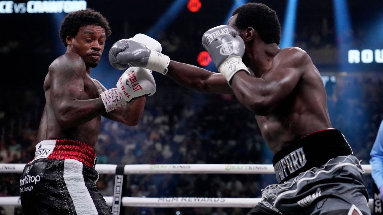 Terence Crawford aplasta a Errol Spence Jr. y es campeón indiscutible en una segunda división - ESPN
