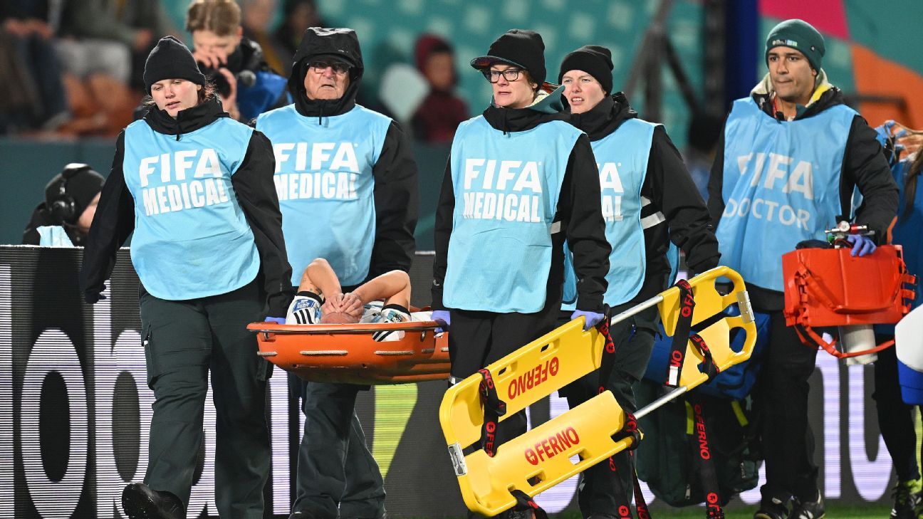 Florencia Bonsegundo sufrió una lesión en la rodilla izquierda - ESPN