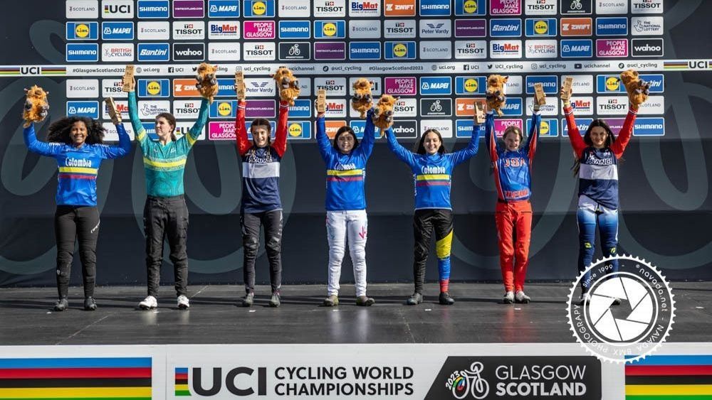 Dos colombianos del BMX, campeones en el Mundial de Ciclismo - ESPN