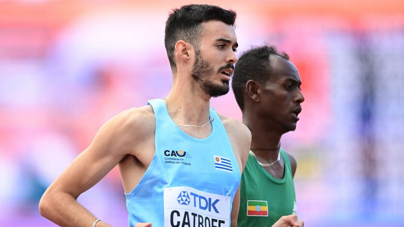 El uruguayo Santiago Catrofe fijó un nuevo récord sudamericano - ESPN