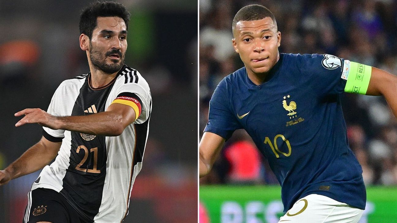 Cuándo juegan Francia-Alemania el amistoso: equipo, fecha, hora y TV en vivo - ESPN