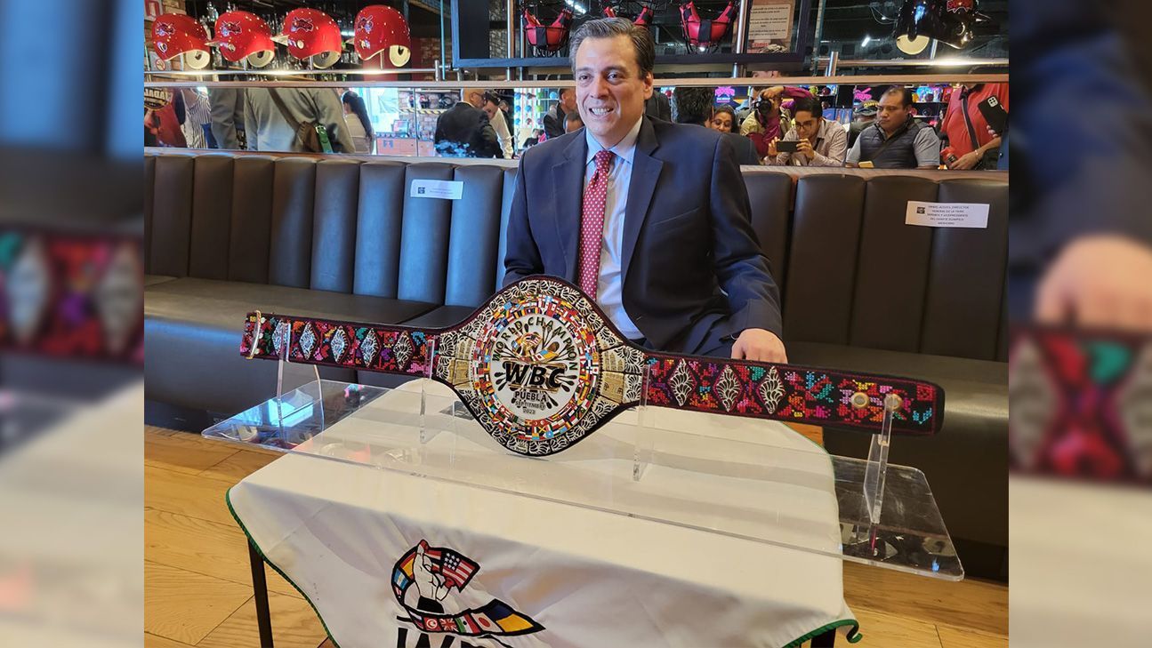 Conoce el cinturón que disputará 'Canelo' Álvarez ante Charlo - ESPN