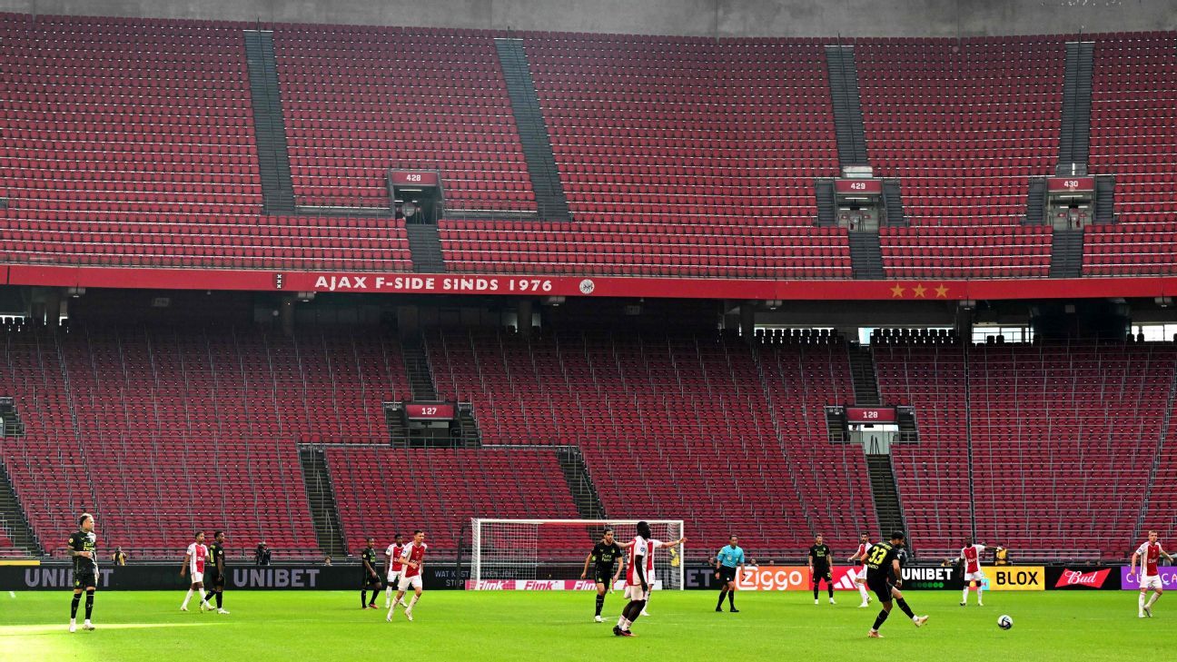 Feyenoord add to Ajax woe as abandoned match completed - ESPN