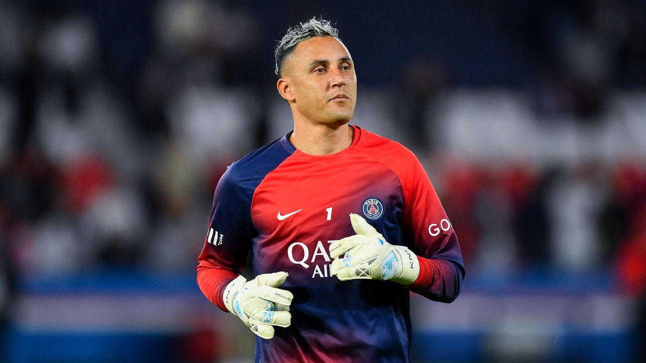 Keylor with resentment in the lumbar area, doubtful for the match against Milan - ESPN