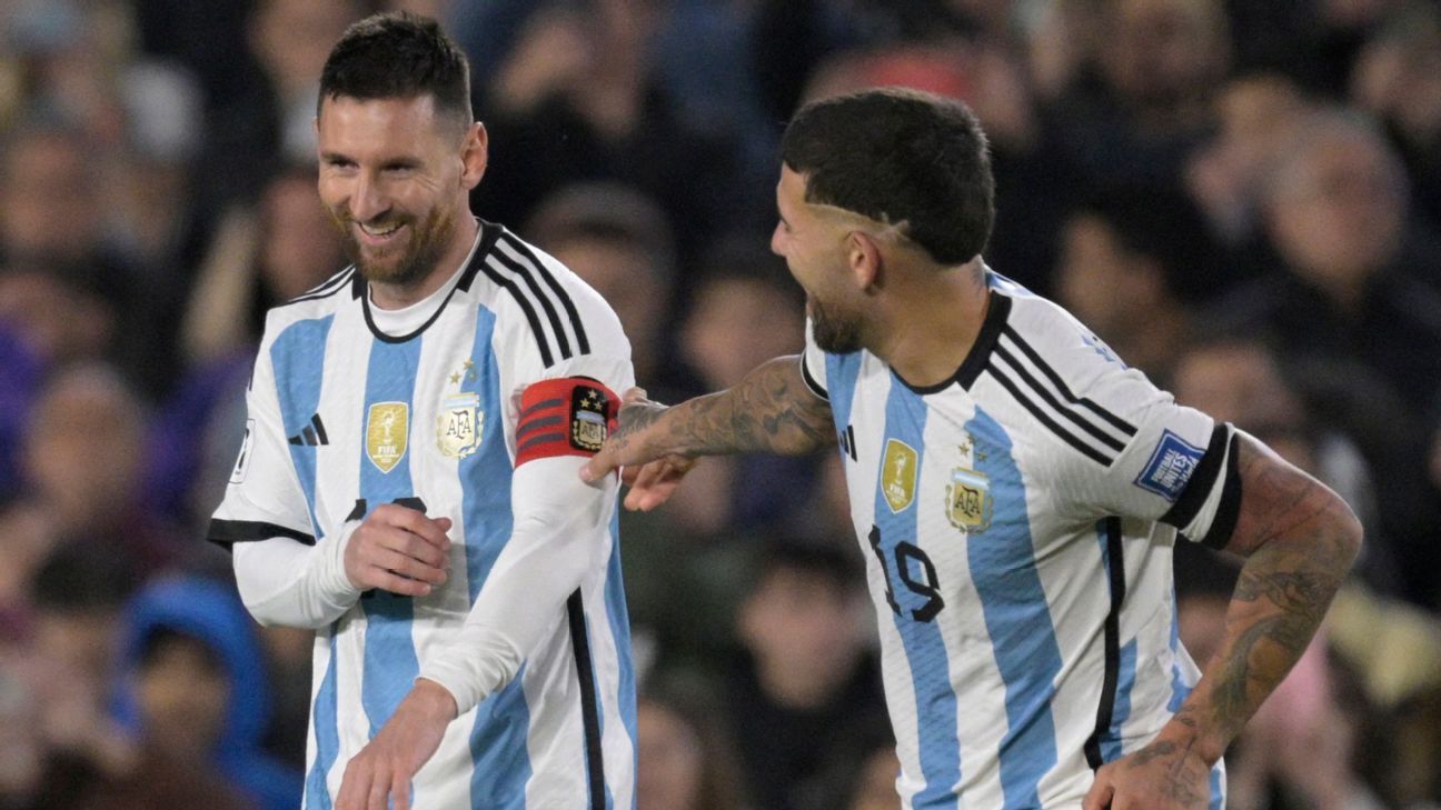 Messi comes off bench as Argentina beat Paraguay qualifier - ESPN