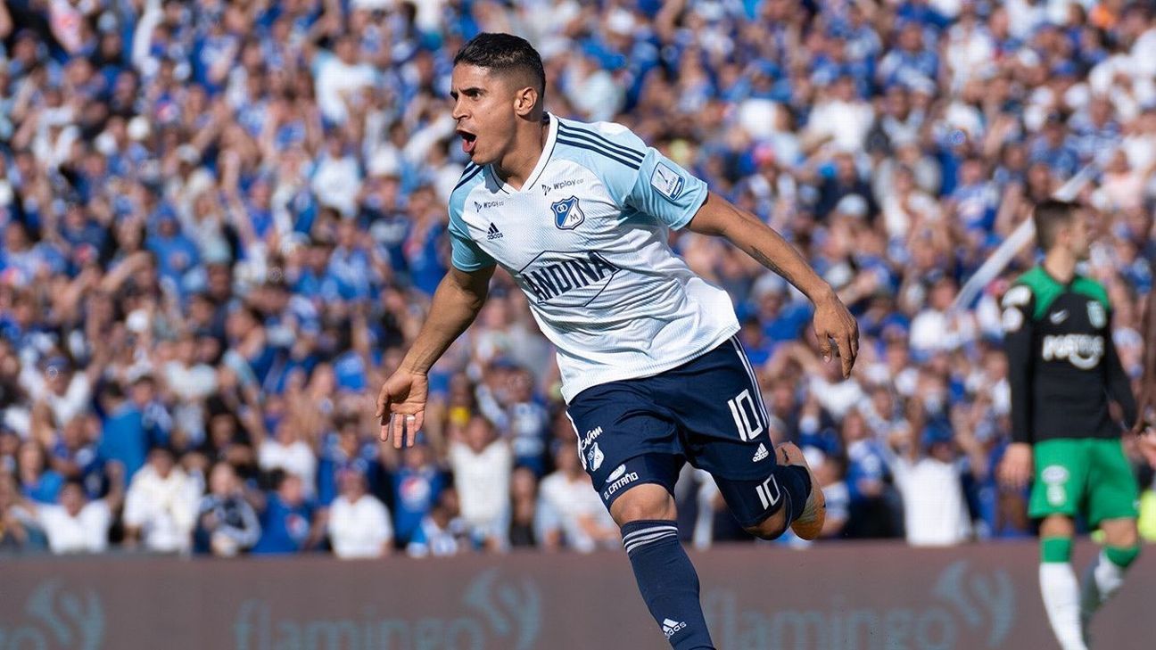 Millonarios enfrentará a Junior sin Daniel Cataño y con muchas bajas - ESPN