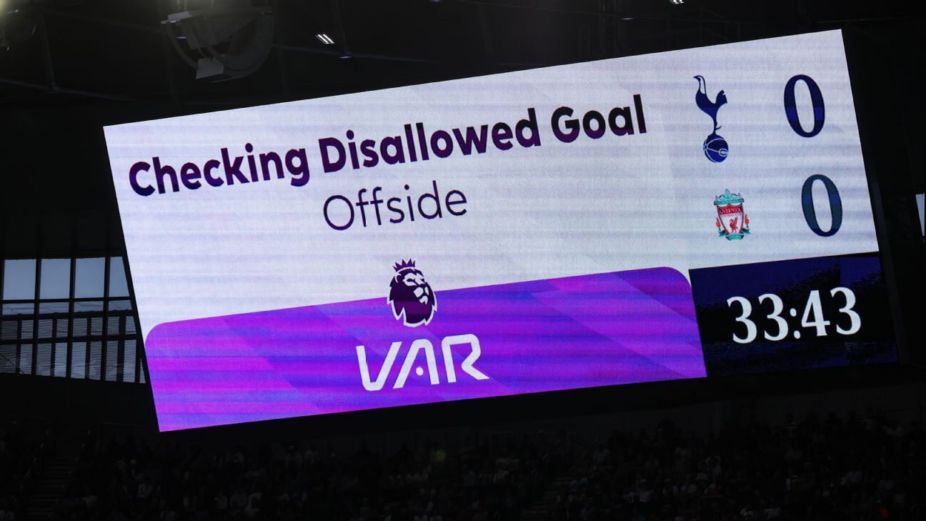 Todos los errores del VAR en la Premier League: ganadores y perdedores, estadísticas arbitrales - ESPN