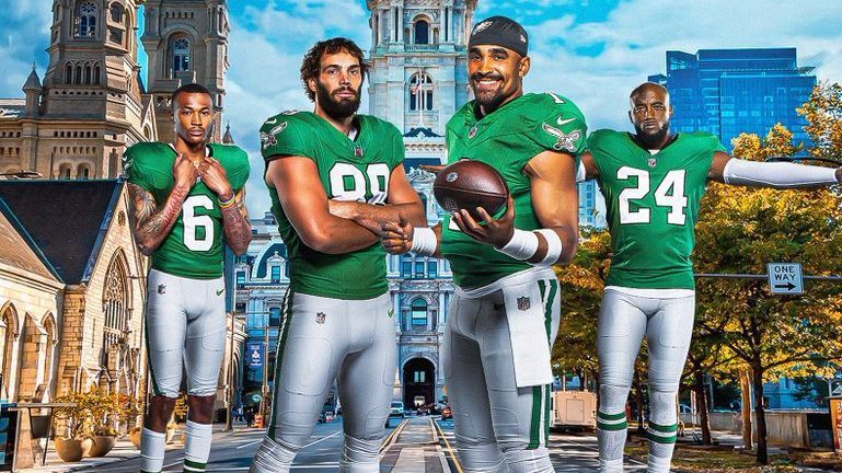 NFL Week 7 uniforms: Eagles bring out 'Kelly Green' - ESPN