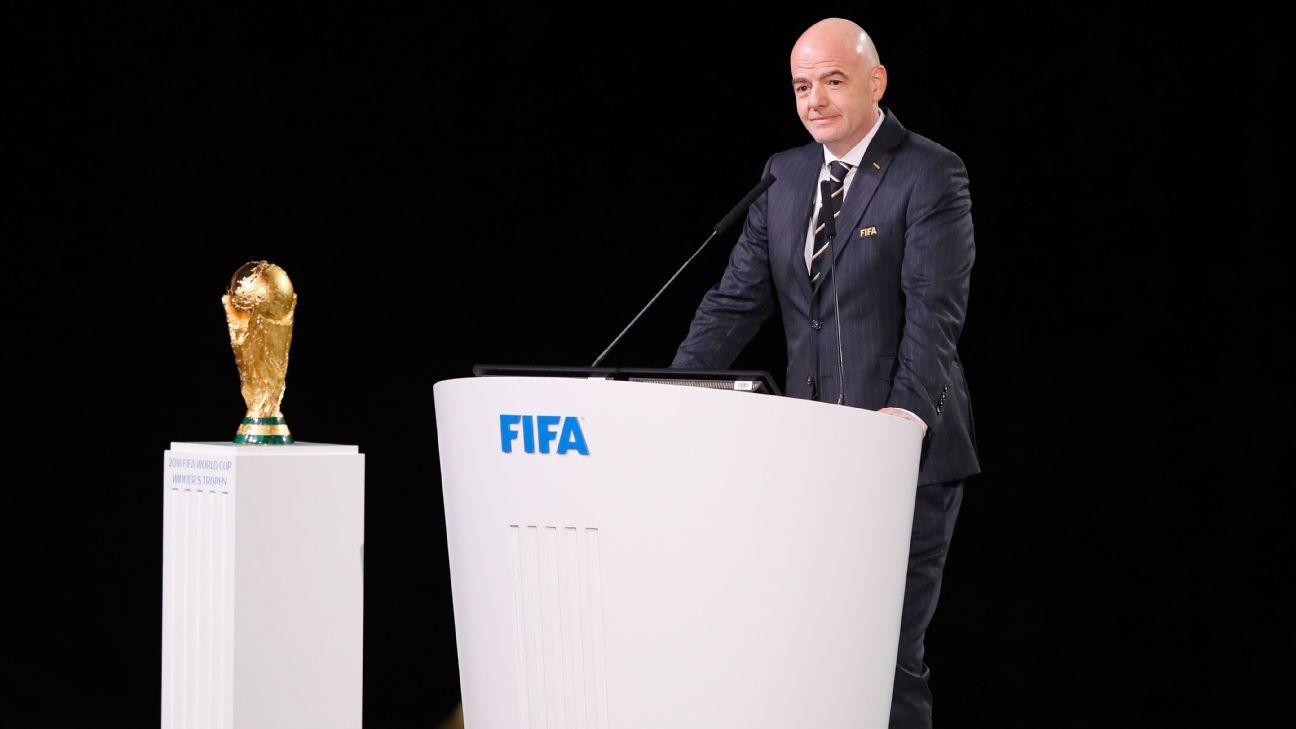 Infantino, FIFA interest in women's soccer feels like an act - ESPN