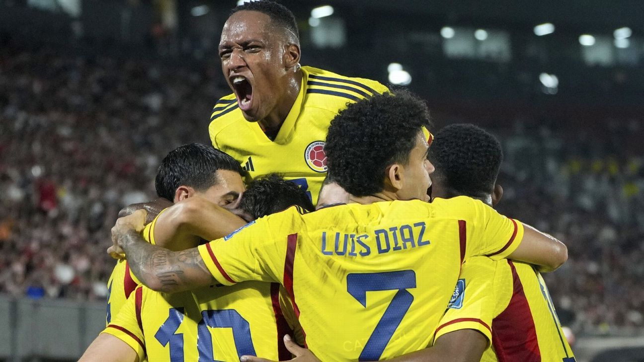 Colombia cierra la Eliminatoria invicta en 2023 con su victoria a Paraguay - ESPN