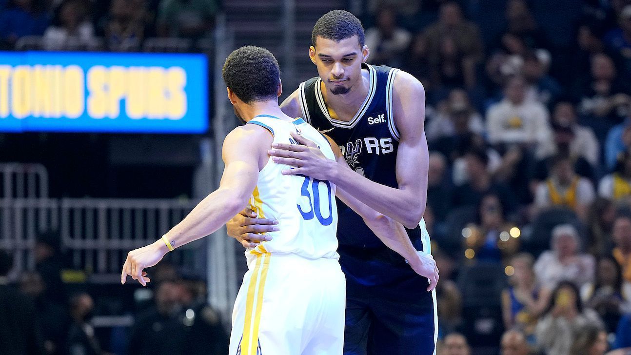 Curry vs. Wembanyama: triples vs tapones, ¿quién saldrá mejor librado? - ESPN