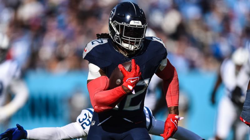 Mike Vrabel de Titans dice que el corredor Derrick Henry no sufrió conmoción cerebral - ESPN