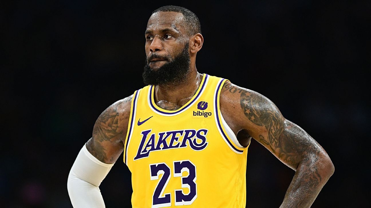 LeBron James out vs. Timberwolves because of ankle tendinitis - ESPN