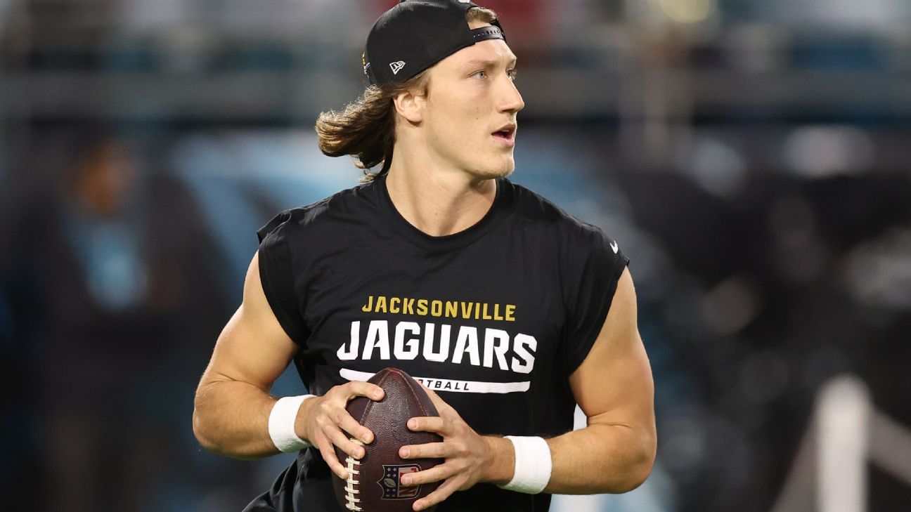 Trevor Lawrence (hombro), en duda frente a Titans - ESPN