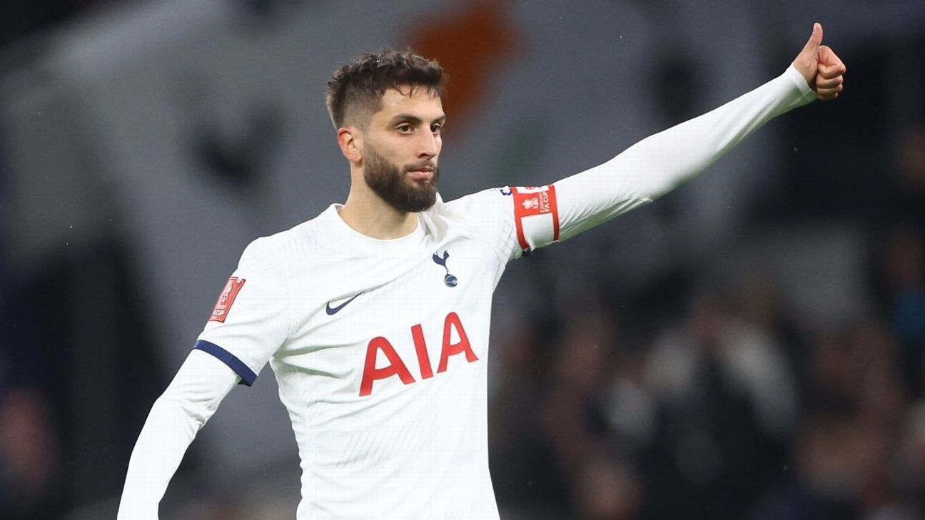 Rodrigo Bentancur y su primera capitanía en Tottenham: 