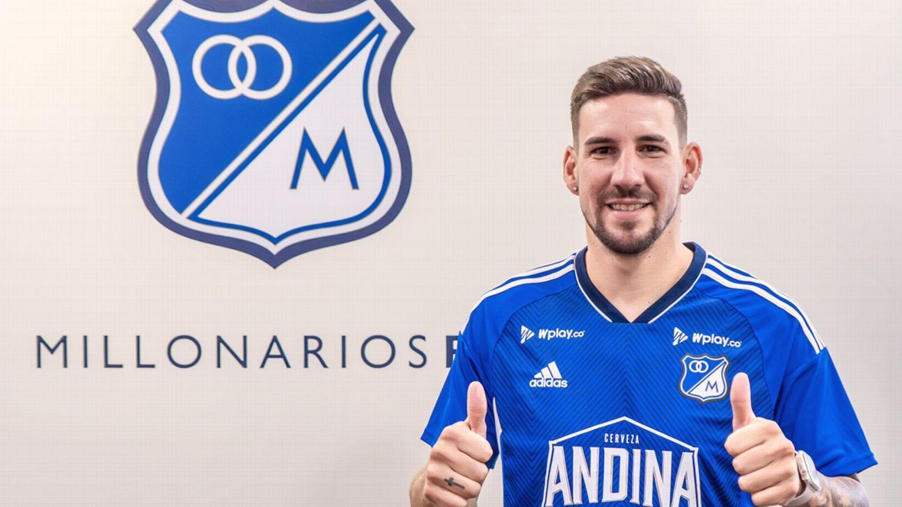 Quién es Santiago Giordana, nuevo delantero de Millonarios - ESPN