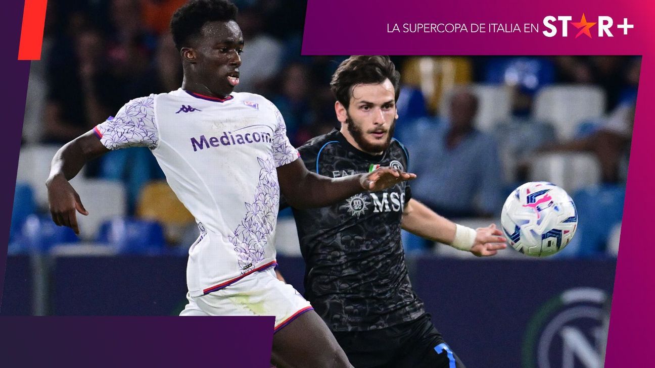 Napoli-Fiorentina, por Supercopa Italia, la previa - ESPN