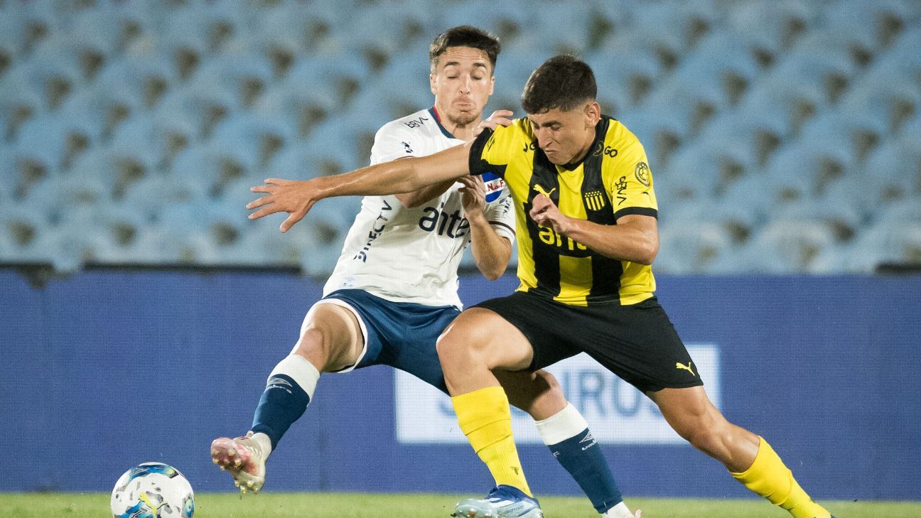 Nacional le está ganando a Peñarol por la Serie Río de la Plata - ESPN