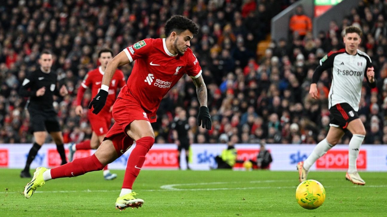 Liverpool y Luis Díaz visitan al Bournemouth de Luis Sinisterra - ESPN