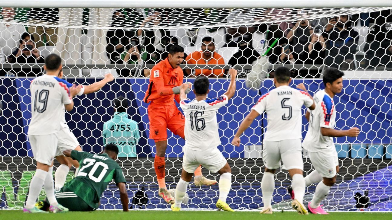 After holding out against Saudi Arabia, Thailand are proving tough to crack at Asian Cup - ESPN