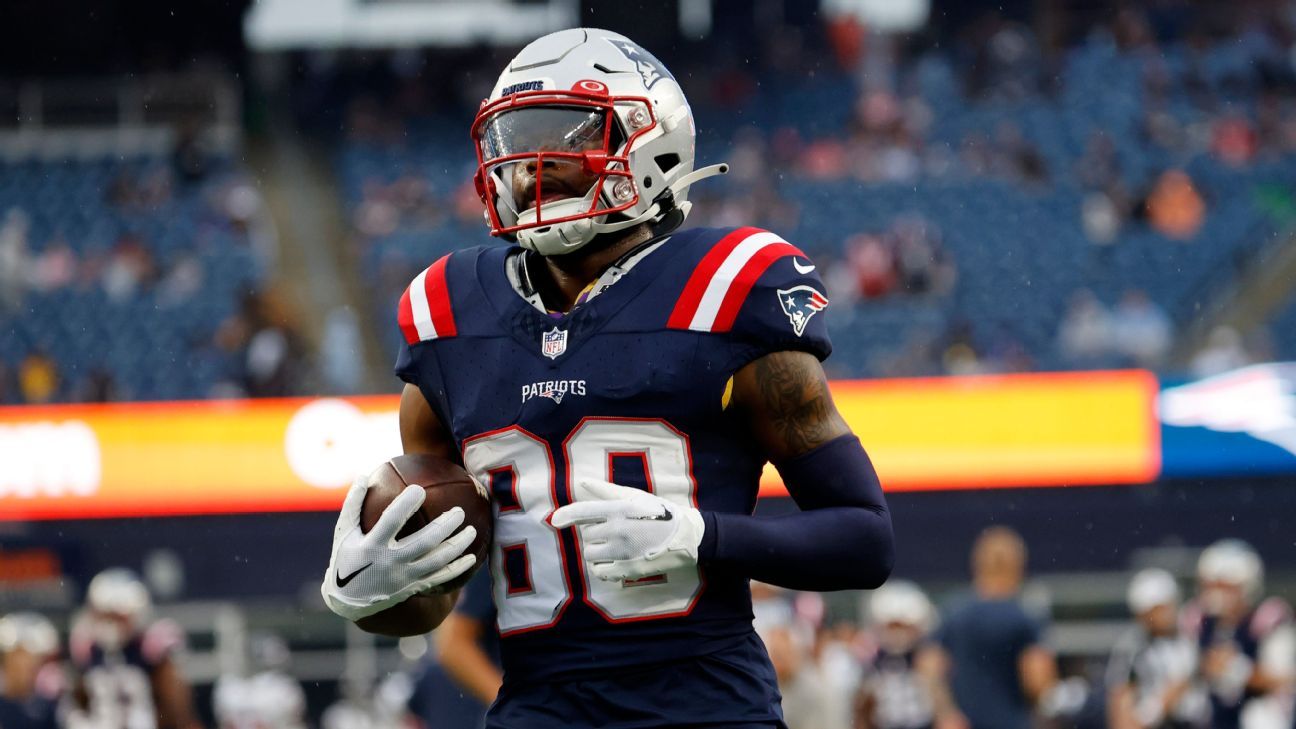 El receptor de Patriots, Kayshon Boutte arrestado por apuestas ilegales - ESPN