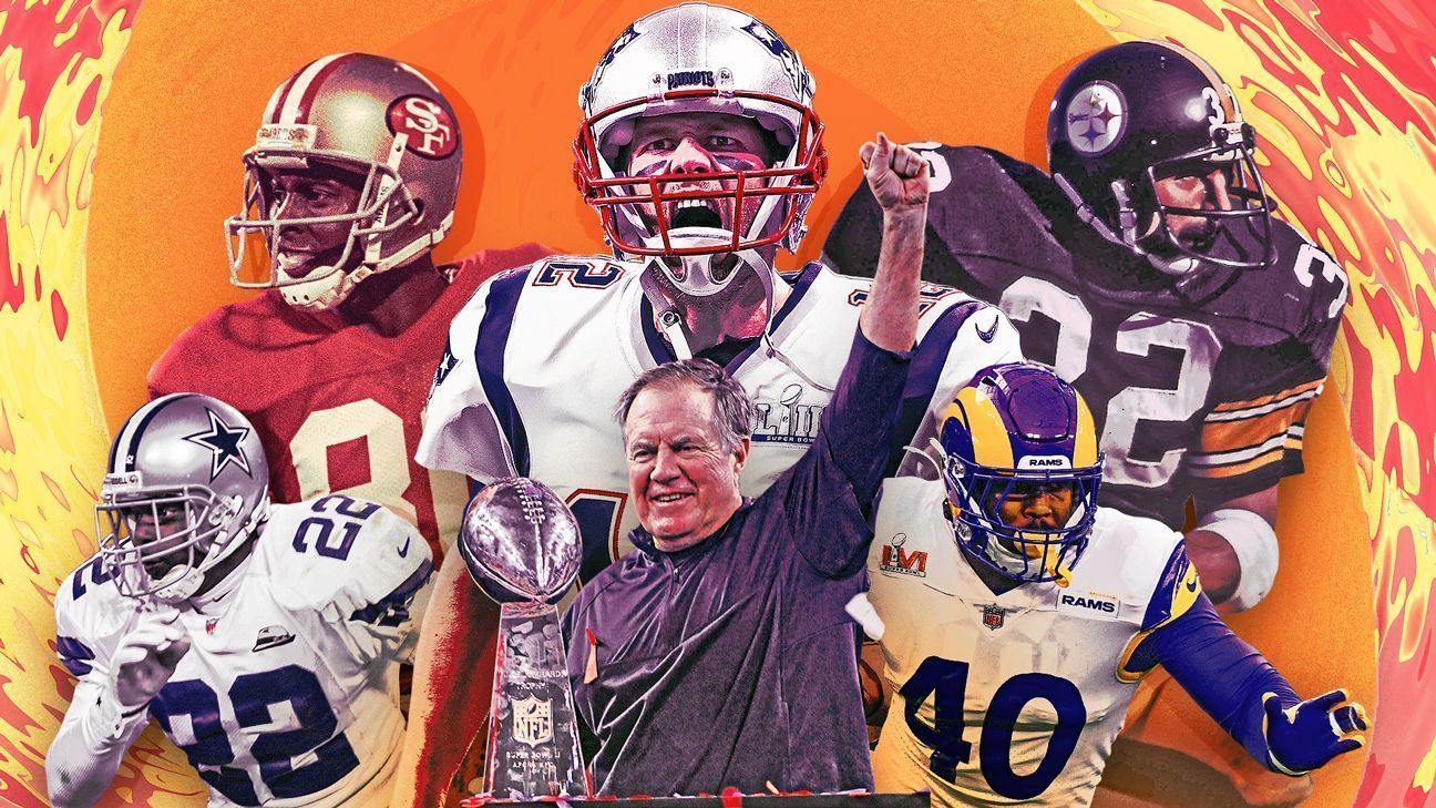 Los récords, rachas y números en la historia del Super Bowl - ESPN