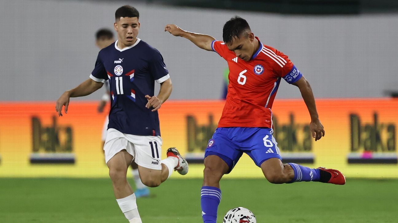 Chile venció a Paraguay en su despedida del Preolímpico - ESPN