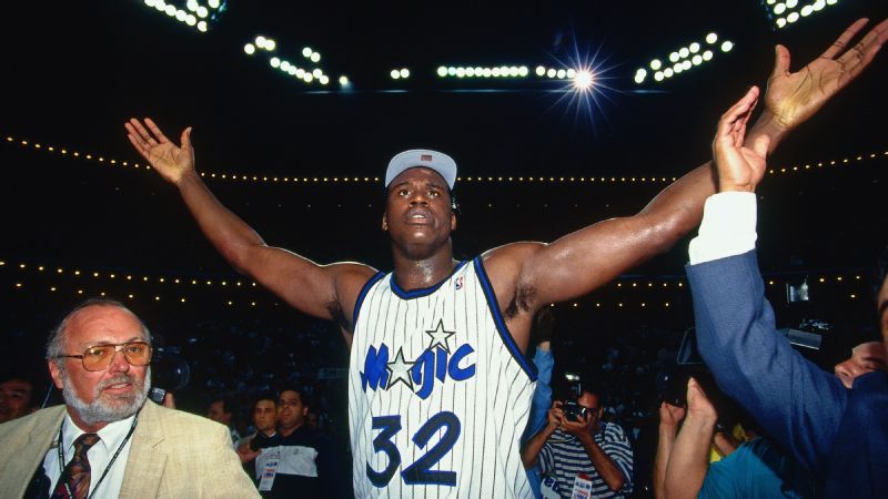 Los números clave de Shaquille O'Neal en el Orlando Magic - ESPN