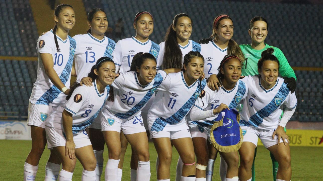 Selección Femenina de Guatemala define nómina para la Ronda Preliminar de Copa Oro W - ESPN