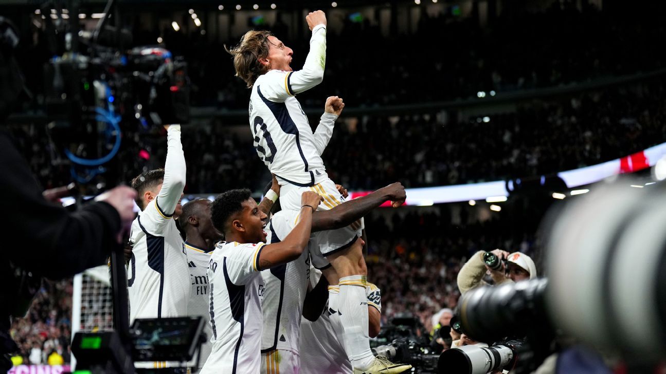 Luka Modric entra para darle la victoria a un Real Madrid que consolida liderato - ESPN