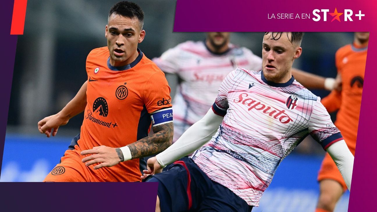 Cuándo juegan Bologna vs. Inter por la Serie A de Italia: equipo, fecha, hora y TV en vivo - ESPN