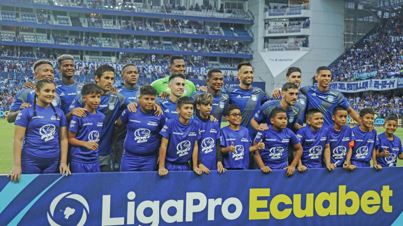 Así jugaría Emelec ante la Universidad Católica - ESPN