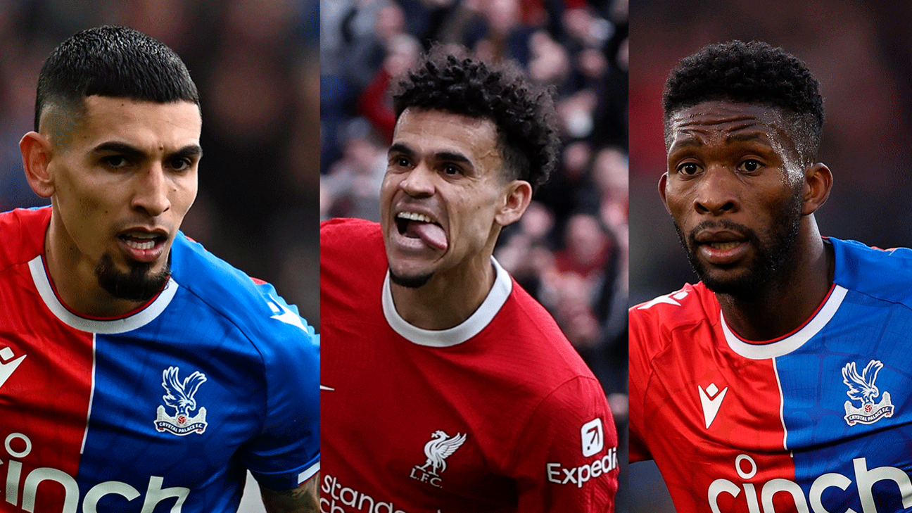 Díaz con Liverpool enfrenta al Crystal Palace de Lerma y Muñoz - ESPN