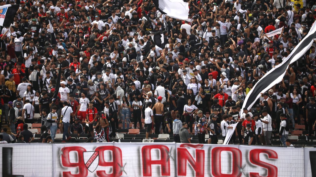 Confirmaron un aumento de aforo para el partido de Colo Colo y Alianza Lima - ESPN