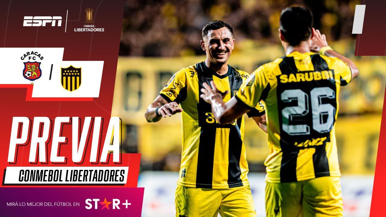 Cuándo juegan Caracas - Peñarol por la CONMEBOL Libertadores: fecha, hora y TV en vivo - ESPN