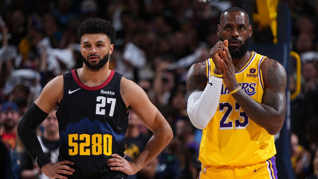 LeBron James makes highlight reel plays in first half of Game 2 - ESPN