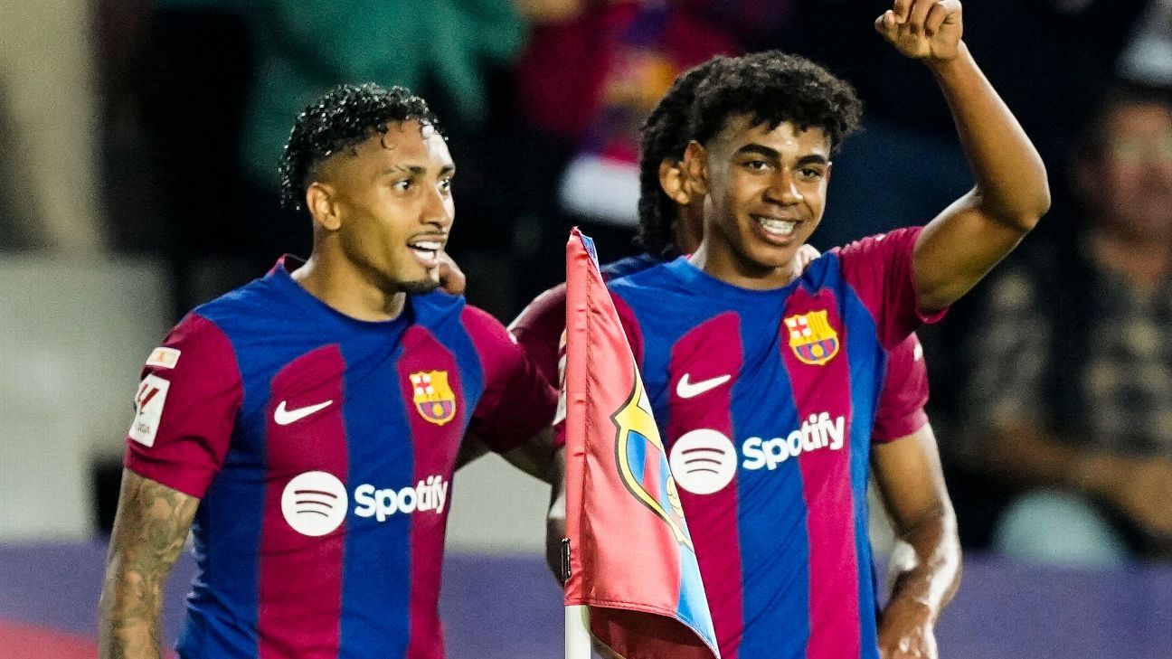 El Barcelona da gran paso en la lucha por el segundo puesto de LaLiga - ESPN