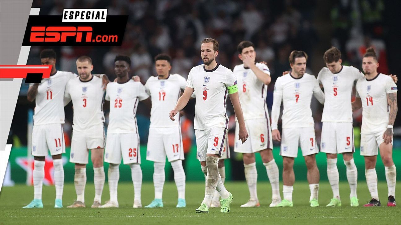 Inglaterra volverá a jugar contra su karma en la Eurocopa de Alemania - ESPN