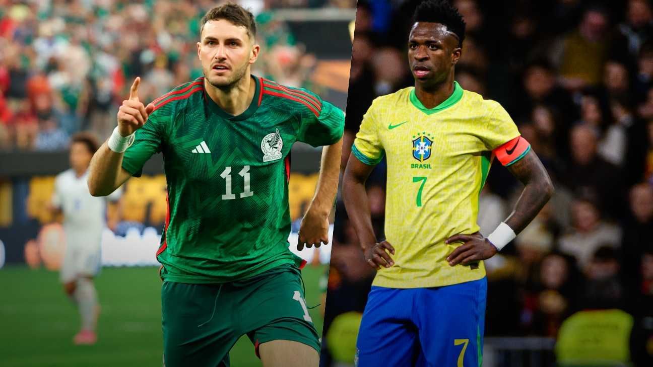 México vs Brasil: Vinícius vale casi lo mismo que la Selección Mexicana - ESPN