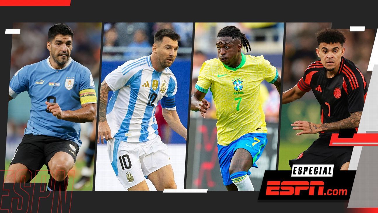 Los 10 jugadores que queremos ver en esta Copa América 2024 - ESPN