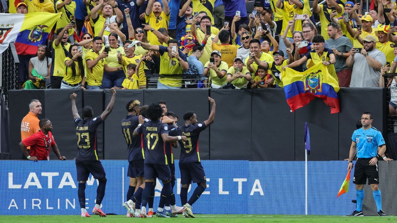 Una figura de Ecuador fue elegida para el equipo de la semana de la Copa América - ESPN